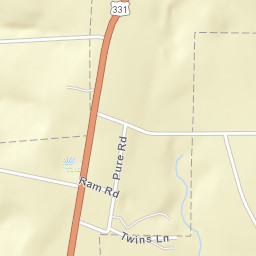Onycha Alabama Street Map