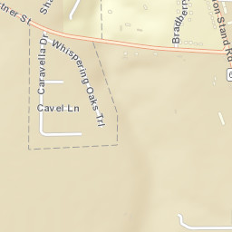 Jones Crossroads Alabama Street Map
