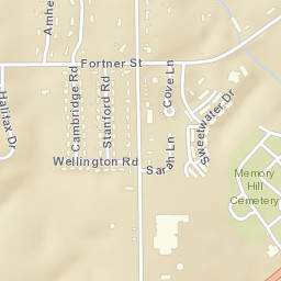 Silver Meadows Alabama Street Map