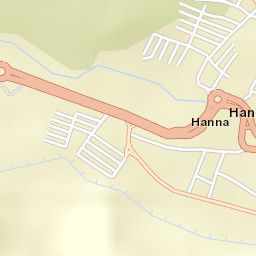 Hanna Street Map