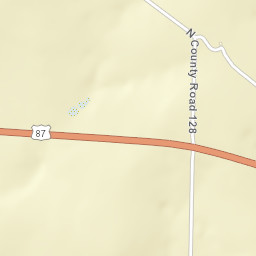 U.S. 87, Brady, TX 76825, USA Street Map