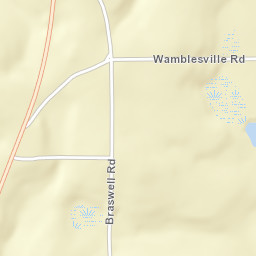 Stanley Alabama Street Map