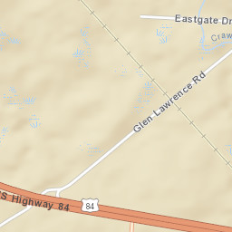 East Gate Estates Alabama Street Map