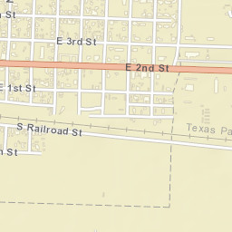 400-498 Montana Avenue, Big Lake, TX Street Map