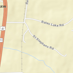 Malcolm Alabama Street Map