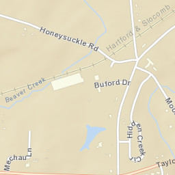 Barrett Alabama Street Map