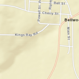 Main Street, Bellwood, AL 36313, USA Street Map