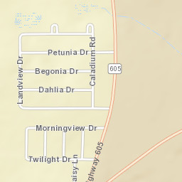 Parker Village Alabama Street Map