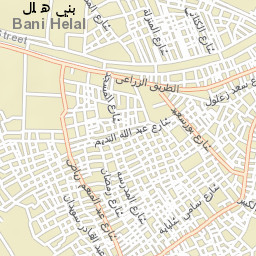 Al Manzalah Street Map