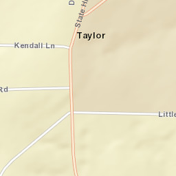 Taylor Alabama Street Map