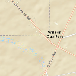 Wilson Quarters Alabama Street Map