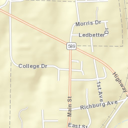 23 Ledbetter Drive, Purvis, MS 39475 Street Map