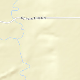 Spears Alabama Street Map