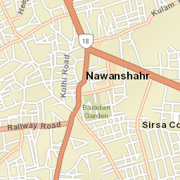 Nawanshahr Street Map