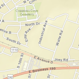 201-259 6th Street, Copperas Cove, TX Street Map