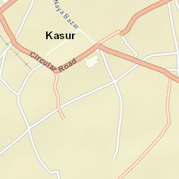 Kasur Street Map