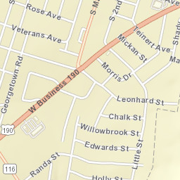 708 South Main Street, Copperas Cove, TX Street Map