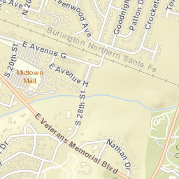 South W S Young Drive, Killeen, TX 76541 Street Map