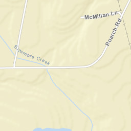 Poarch Alabama Street Map