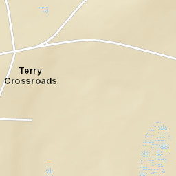 Terry Crossroads Alabama Street Map