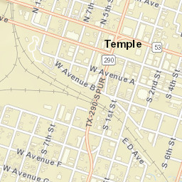 302 South 1st Street Temple TX 76504 Street Map