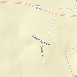 703-705 Antelope Lane, Lampasas, TX Street Map