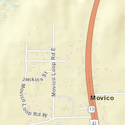 Movico Alabama Street Map