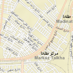 Ţalkhā Street Map
