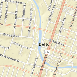 302-378 South Beal Street Belton TX Street Map
