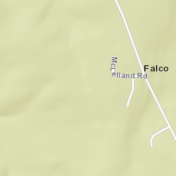 Falco Alabama Street Map