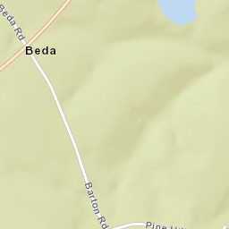 Beda Alabama Street Map