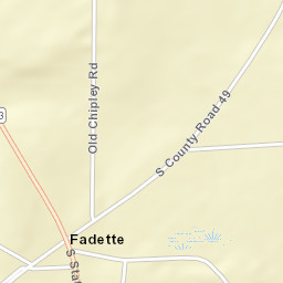 Fadette Alabama Street Map