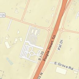 Belton TX America Street Map