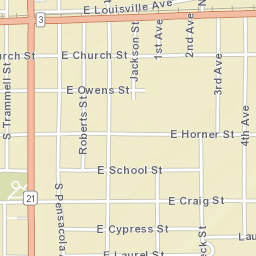 Atmore Alabama Street Map