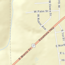 Somerset Alabama Street Map