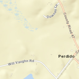 Perdido Alabama Street Map
