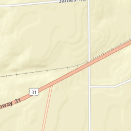 Nokomis Alabama Street Map