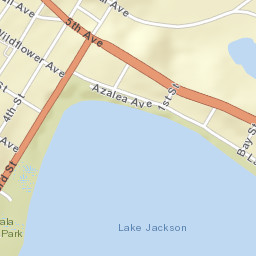 Florala Alabama Street Map
