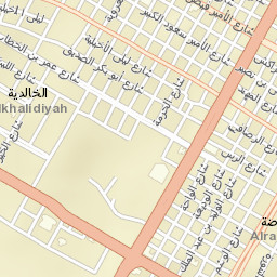 Arar Street Map