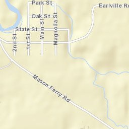 Earlville Alabama Street Map