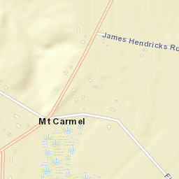 Mount Carmel Florida Street Map