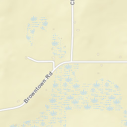Browntown Florida Street Map