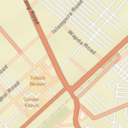 Toba Tek Singh Street Map