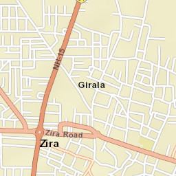 Zira Street Map