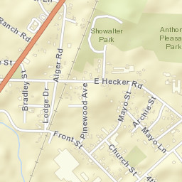 Century Florida Street Map