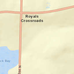 Royals Crossroads Florida Street Map