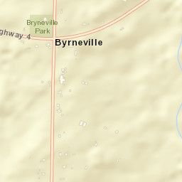 Byrneville Florida Street Map