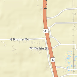 Le Moyne Alabama Street Map