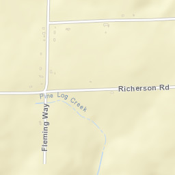 Flowersville Florida Street Map