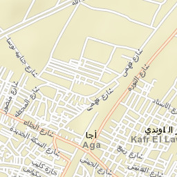 Ajā Street Map